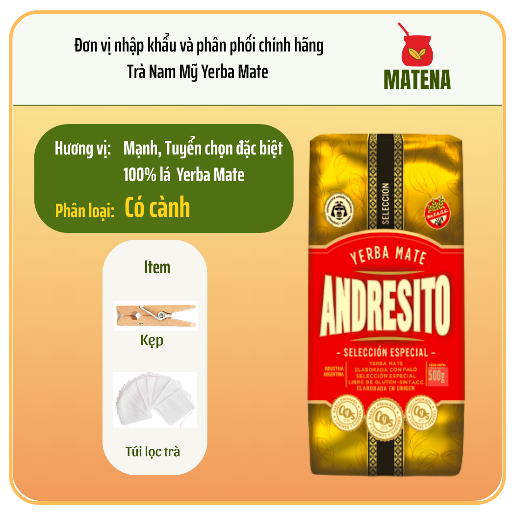 Trà Nam Mỹ Andresito Seleccion Especia(Tuyển chọn đặc biệt)